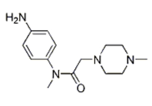 N-(4-aminophenyl)-N-methyl-2-(4-methylpiperazin-1-yl)acetamide